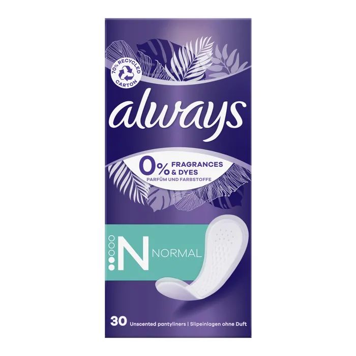 Ежедневные прокладки Always Daily Fresh Normal Без запаха 60 шт. (8700216461863) изображение 2