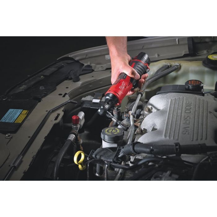 Гайковерт Milwaukee угловой 3/8", M12 IR-201B, 47Нм, 2x2Ah (4933441720) изображение 7