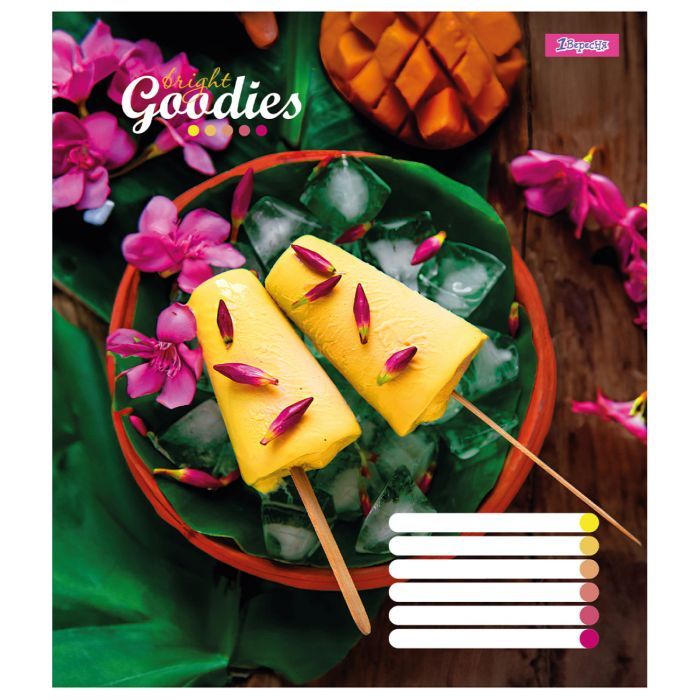 Зошит 1 вересня А5 1В Bright goodies 48 аркушів лінія (767375) зображення 5