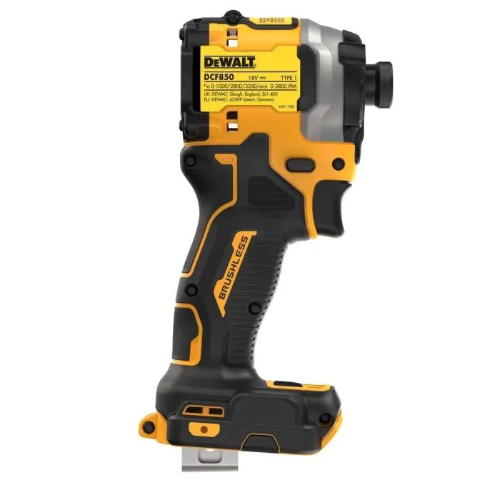 Набір електроіструментів DeWALT 18В XR Li-lon 2x5Ah, DCD805, DCF850, TSTAK (DCK2050H2T) зображення 8