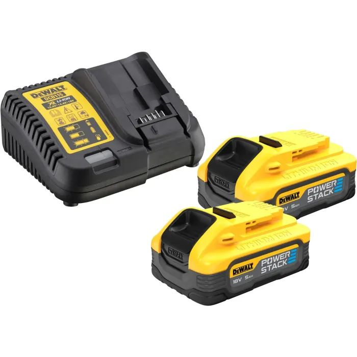 Набір електроіструментів DeWALT 18В XR Li-lon 2x5Ah, DCD805, DCF850, TSTAK (DCK2050H2T) зображення 9