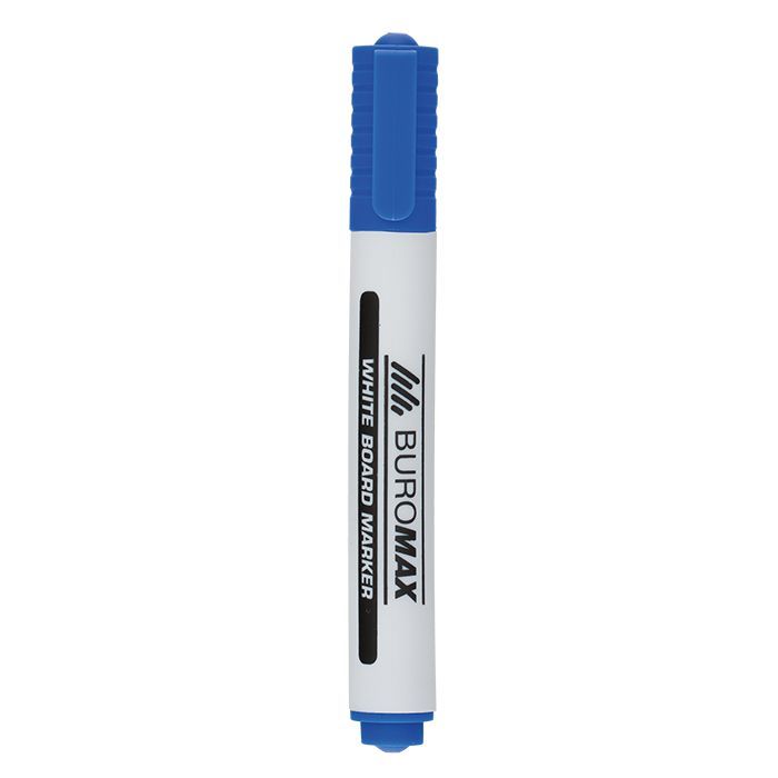 Маркер Buromax для магнітних дошок, синій, 2-4 мм, спиртова основа (BM.8800-02) зображення 2