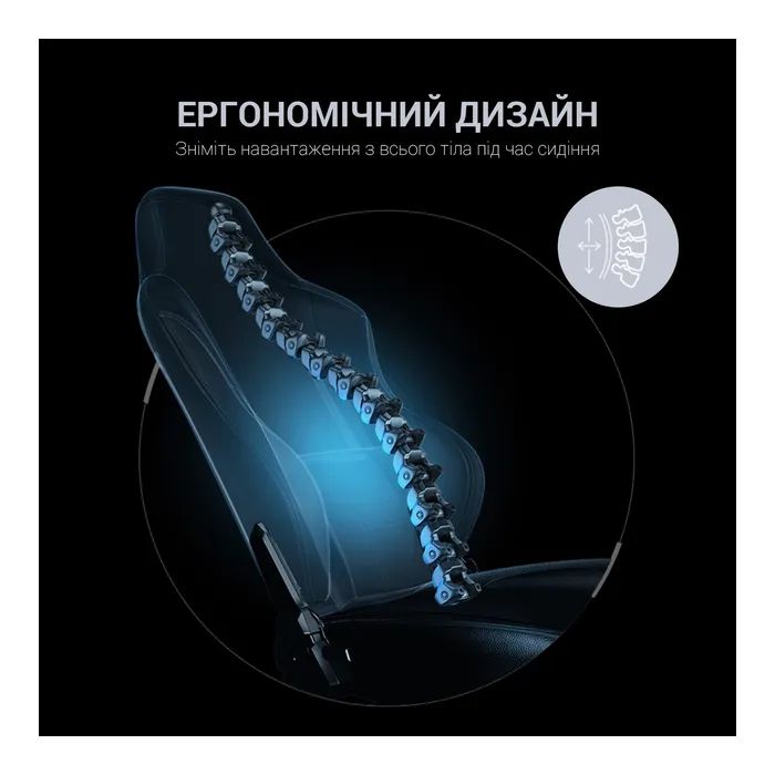 Кресло игровое Anda Seat Luna Fabric Size L Black (AD18-44-B-F) изображение 11