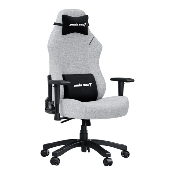Кресло игровое Anda Seat Luna Fabric Size L Black (AD18-44-B-F) изображение 4
