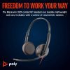 Наушники Poly BlackWire C3225 USB-A HS Stereo Black (80S11AA) изображение 2