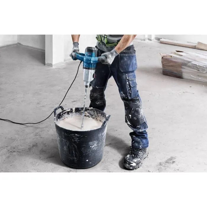 Миксер строительный Bosch GRW 140, 1400Вт, 480-750об/мин, М14, 4.2кг (0.601.1C4.020) изображение 5