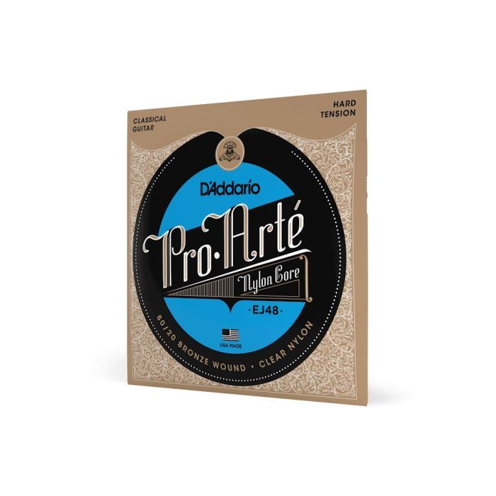 Струны для гитары D'Addario Pro-Arte 80/20 Bronze Wound Hard Tension (EJ48) изображение 2
