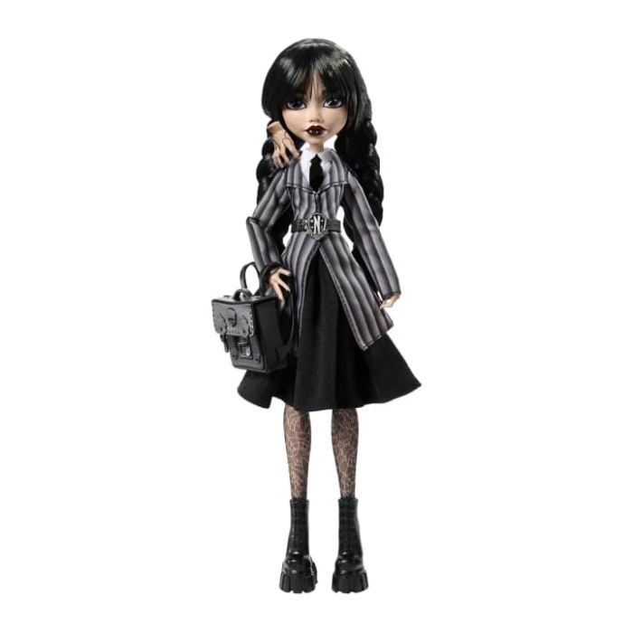 Лялька Monster High колекційна Венздей у шкільній формі (HXJ04)