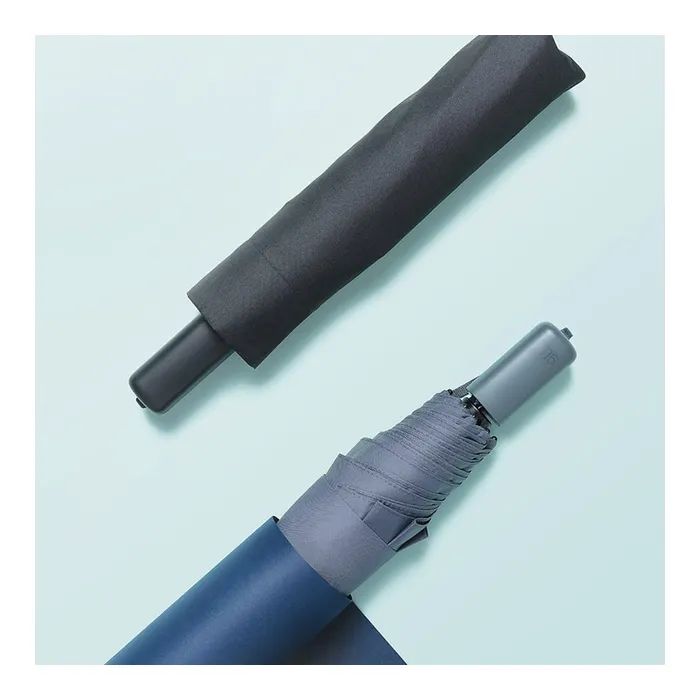 Парасоля Xiaomi RunMi Super Portable Automatic Umbrella Black (6941413204217) зображення 8
