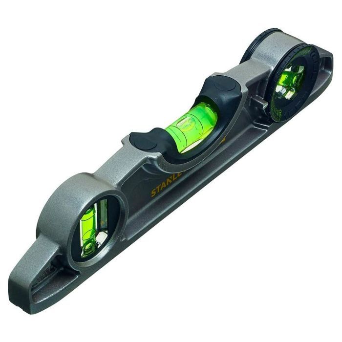 Уровень Stanley FatMax XL TORPEDO, алюминиевый, 250мм, 3 капсулы, магнитный. (0-43-609) изображение 3