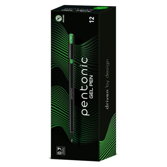 Ручка гелева LINC Pentonic 0,7 мм салатова (420418)