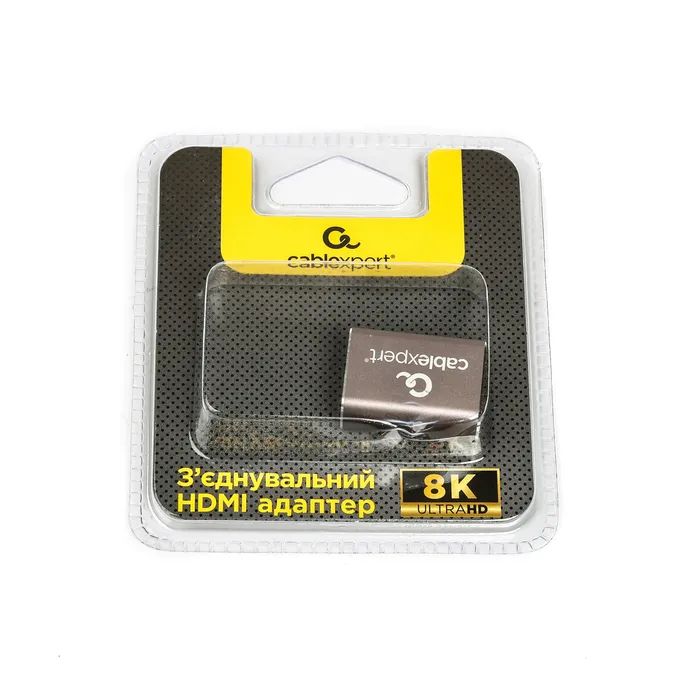 Адаптер HDMI F/F V2.1 8K60Hz Alu Cablexpert (AP-HDMI8K-FF) изображение 3