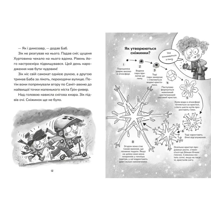 Книга Зік - погодний ґік. Порятунок ящірки від хуртовини - Джоан Аксельрод-Контрада, Енн Маласпіна Видавництво Старого Лева (9789664483510) изображение 5
