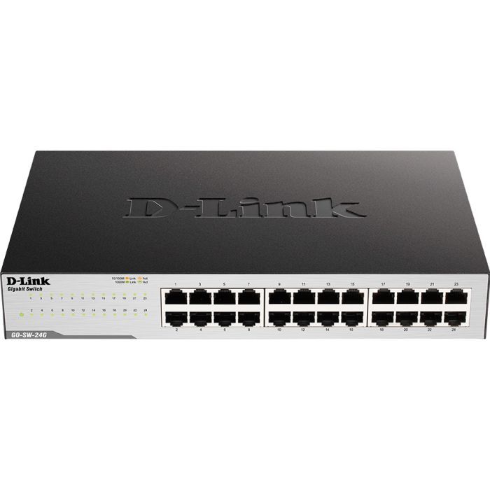 Коммутатор сетевой D-Link GO-SW-24G изображение 2
