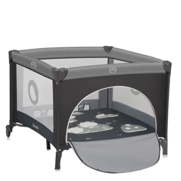Дитячий манеж Lionelo Bonnie Grey Scandi (LO-BONNIE GREY SCANDI)