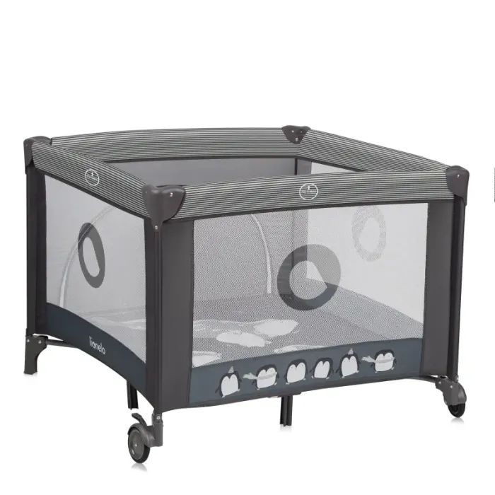 Дитячий манеж Lionelo Bonnie Grey Scandi (LO-BONNIE GREY SCANDI) зображення 3