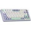 Клавиатура Aula F75 Gasket Greywood V3 switch Hot-Swap PBT Wireless/Bluetooth/USB White (6948391208640) изображение 2