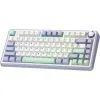 Клавиатура Aula F75 Gasket Greywood V3 switch Hot-Swap PBT Wireless/Bluetooth/USB White (6948391208640) изображение 3