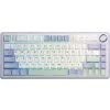 Клавиатура Aula F75 Gasket Greywood V3 switch Hot-Swap PBT Wireless/Bluetooth/USB White (6948391208640)