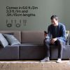 Дата кабель USB-C to USB-C 2.0m 60W White Belkin (CAB004BT2MWH) изображение 9
