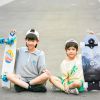 Скейтборд детский Yvolution Fishtail Cruiser 76 см, синий (YS48B2) изображение 3