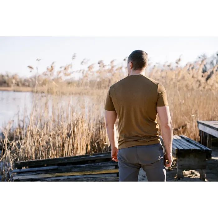 Футболка Tribe Coolpass SS coyote M (T-KI-0006-coyote-M) изображение 7