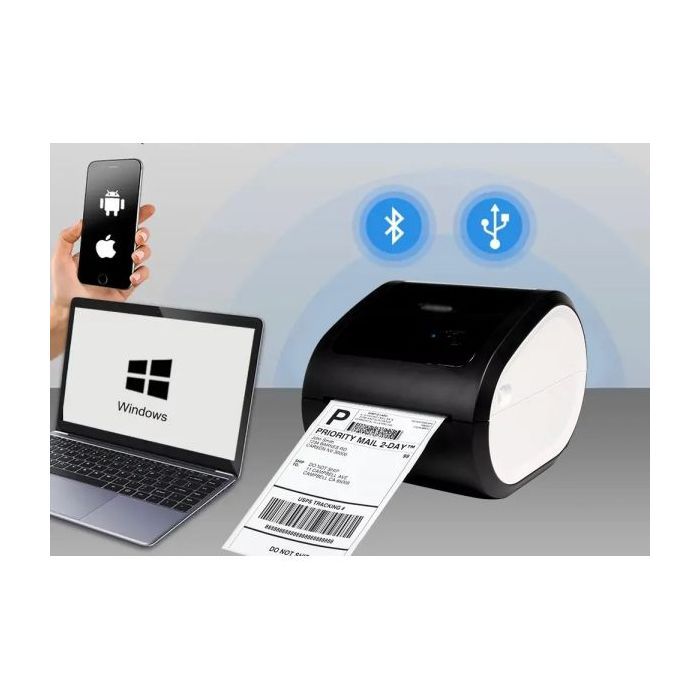 Принтер этикеток UKRMARK 520, USB, Bluetooth (900352) изображение 3