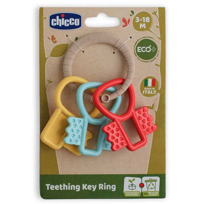 Прорезыватель Chicco "Ключики" серии ECO+ (8058664163380) (63216.30) изображение 2