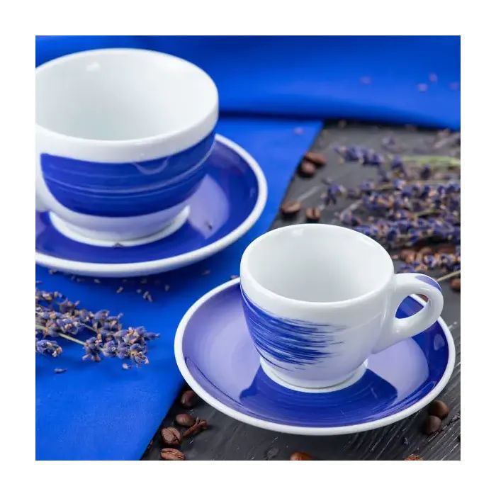 Чашка Ancap cappuccino large 260 мл, серія Verona Millecolori Black (35132) зображення 3