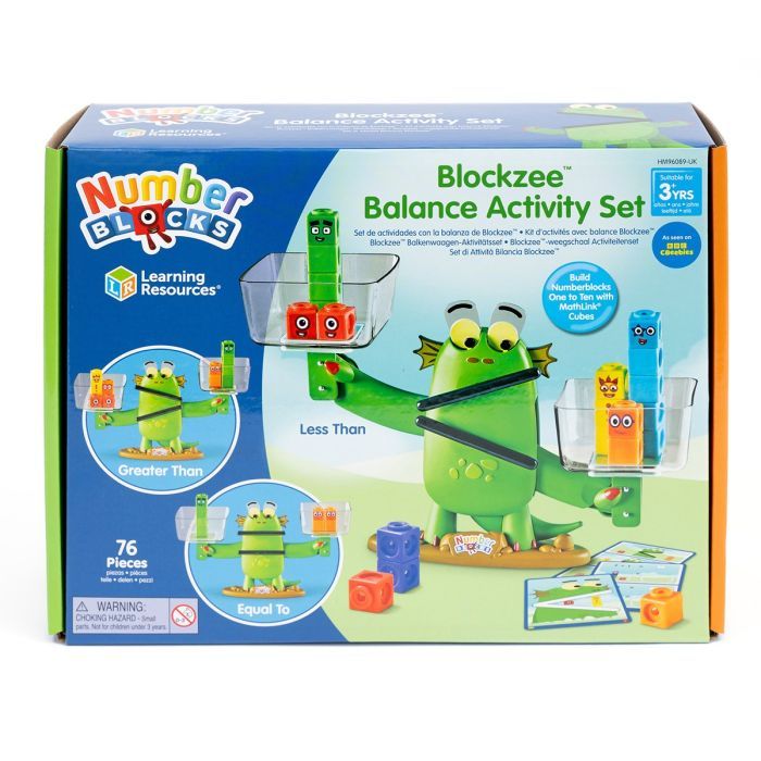 Игровой набор Learning Resources обучающий серии Numberblocks - Весы Blockzee (HM96089-UK)