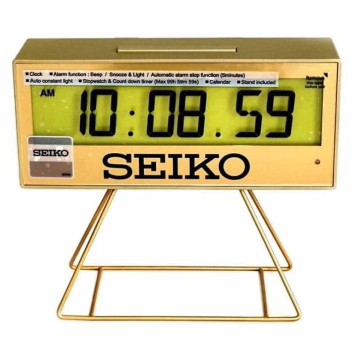 Настольные часы Seiko будильник (QHL084G)