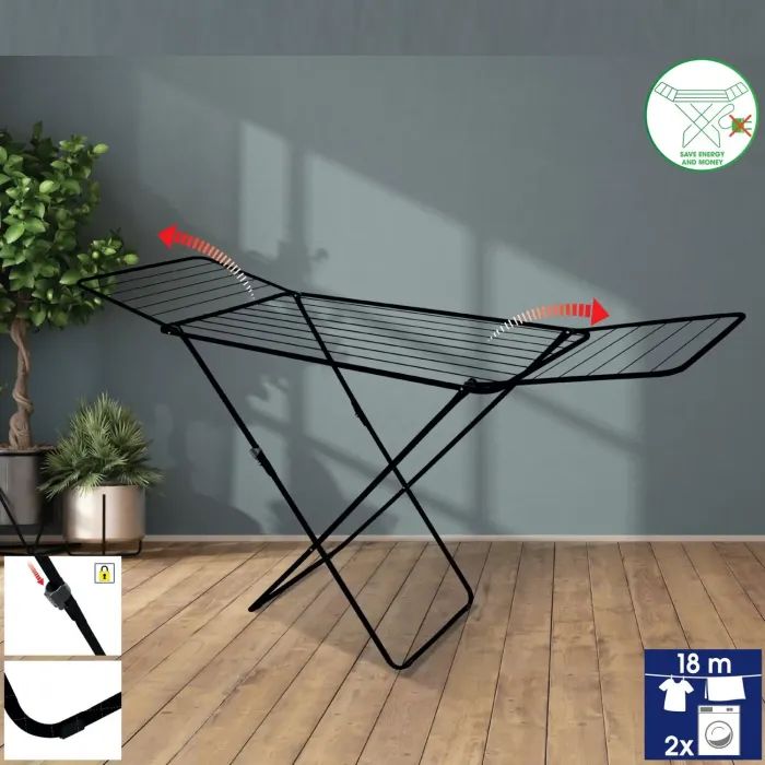 Сушилка для белья Casa Si Kolibri 18m Silver Напольная (CS42191C06) (DAS302393) изображение 4