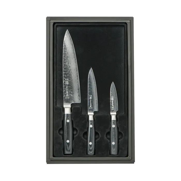 Набір ножів Yaxell з 3-х предметів, серія ZEN (35500-803)