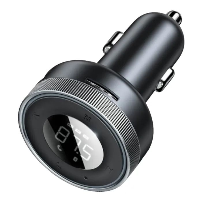 FM модулятор Baseus Baseus Enjoy Car Wireless MP3 Charger Black (CCLH-01) изображение 2