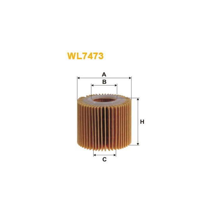 Фильтр масляный Wixfiltron WL7473