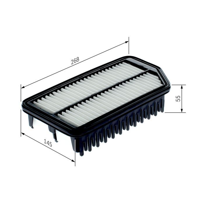 Повітряний фільтр для автомобіля Bosch F026400445 зображення 7