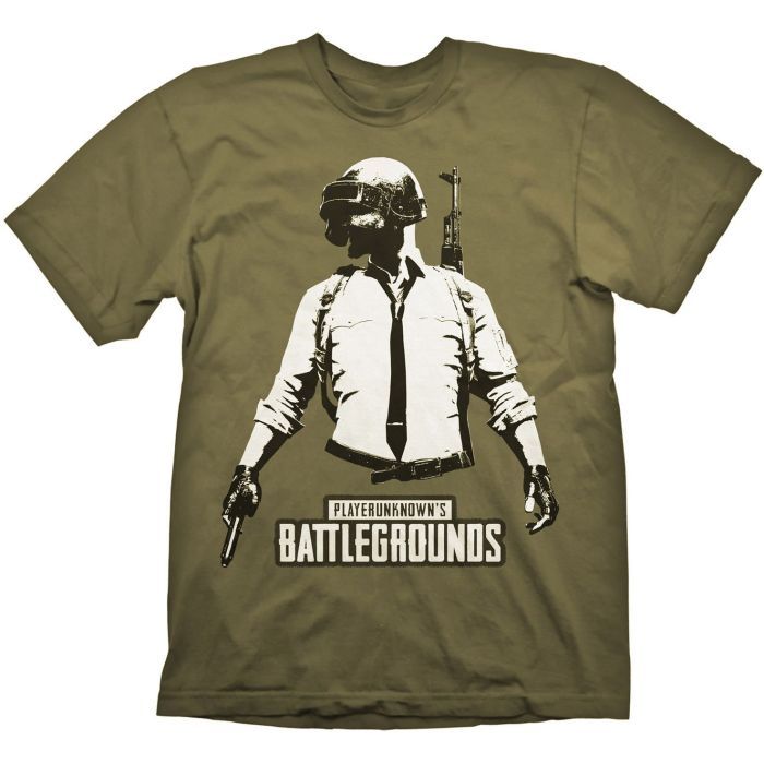 Футболка Gaya Entertainment Pubg "PUBG Guy Stencil" Khaki, L (GE6288L)