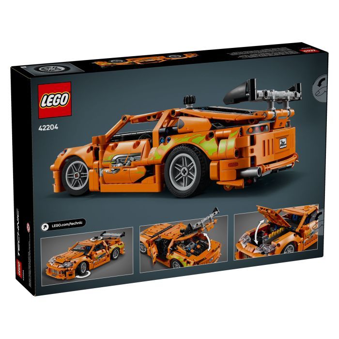 Конструктор LEGO Technic Fast and Furious Toyota Supra MK4 (42204) зображення 8