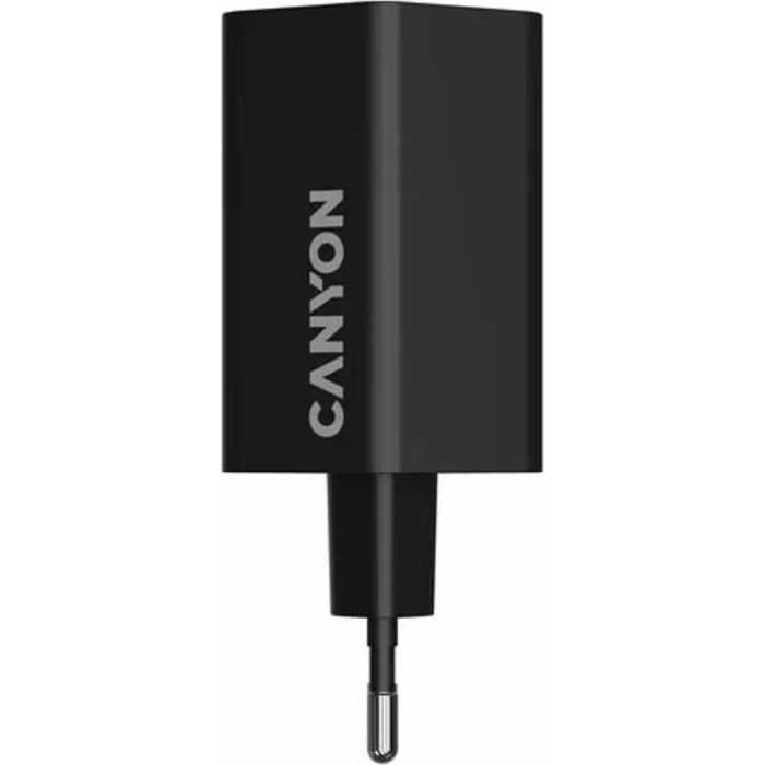 Зарядний пристрій Canyon HEXAGON 65 GaN 65W 2xPD 1xQC EU White (CND-CHAHEX65W) зображення 3