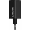 Зарядний пристрій Canyon HEXAGON 65 GaN 65W 2xPD 1xQC EU Black (CND-CHAHEX65B) зображення 3
