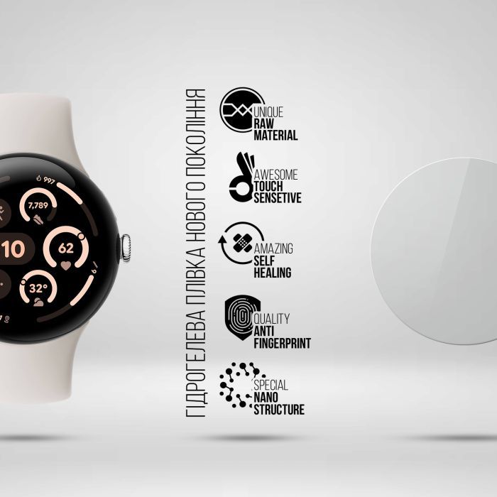 Плівка захисна Armorstandart Google Pixel Watch 3 45mm 6pcs (ARM81146) зображення 2