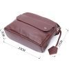 Сумка Grande Pelle Крос-боді з натуральної шкіри Бордова (11653) зображення 3