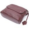 Сумка Grande Pelle Крос-боді з натуральної шкіри Бордова (11653) зображення 5