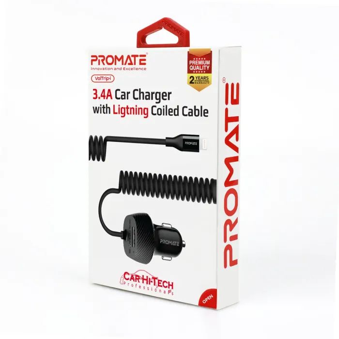 Зарядное устройство Promate voltrip-i.black изображение 2
