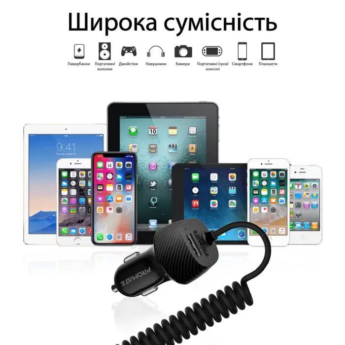 Зарядное устройство Promate voltrip-i.black изображение 7