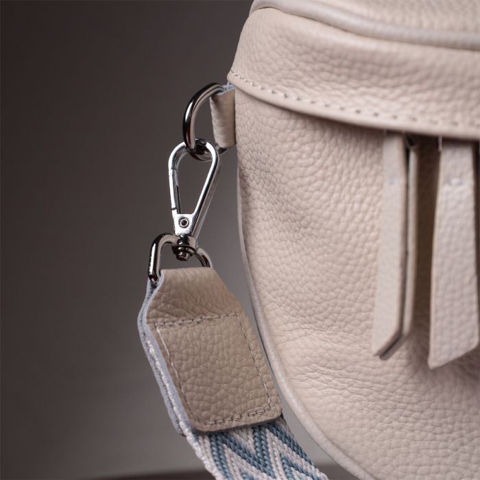 Сумка Vintage Из натуральной кожи Белая (22656) изображение 12