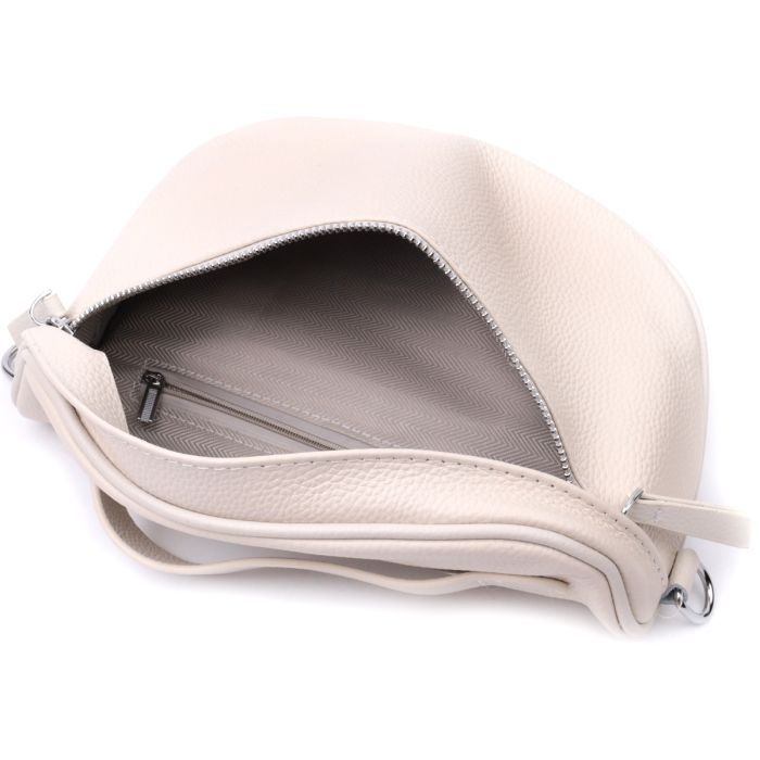 Сумка Vintage Из натуральной кожи Белая (22656) изображение 8