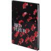 Книга записная Axent Red fleur А5, 96 листов, клетка, твердая обложка (8459-3-A) изображение 2
