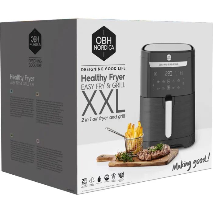 Мультипіч OBH NORDICA EasyFry&Grill XXL (AG8018S0) зображення 12