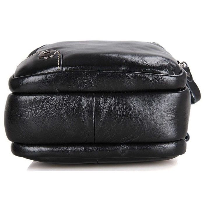 Сумка Vintage Чорна (14437) зображення 7